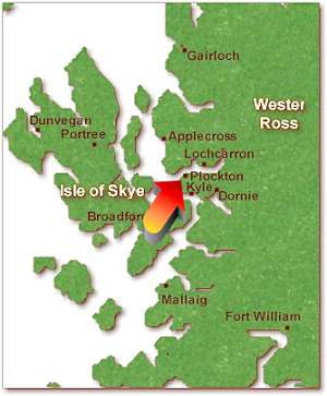 Map Showing Plockton